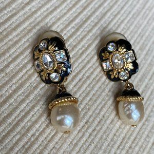 St. John Collection Evening Clip on Earrings